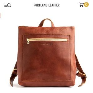 Portland Leather Backpack
